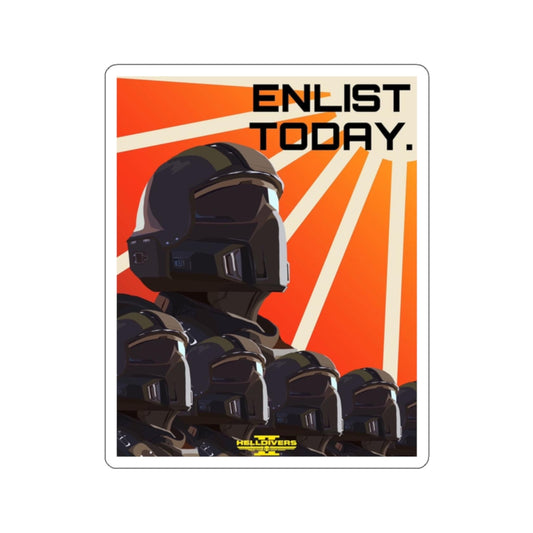 Enlist Today Sticker